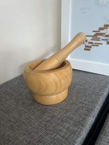 Mortar and pestle bowl - pestle, wooden