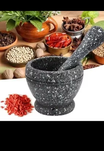 Resin mortar and pestle set - mortar,