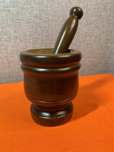 Vintage wood pestle - wood, and