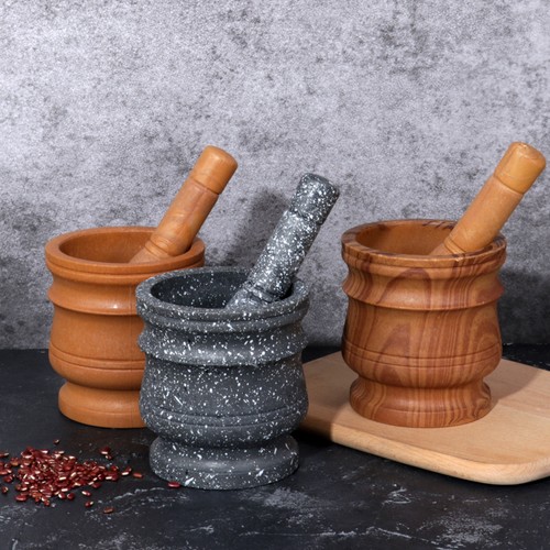 Wood grain mortar and - grain,
