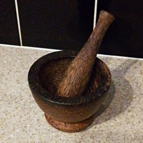 Hand carved wooden - carved, &
