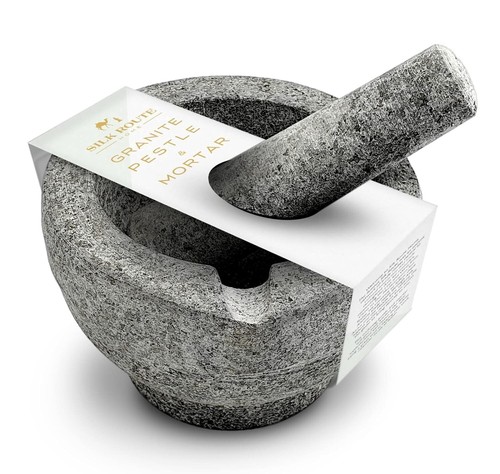 Large granite pestle and - large,