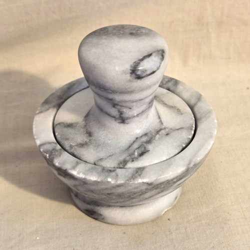 Marble mortar pestle - &, set