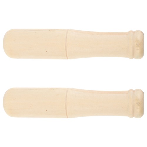 2pcs reusable wooden pestle - 2pcs,