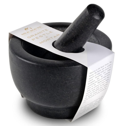Granite pestle and mortar - granite,
