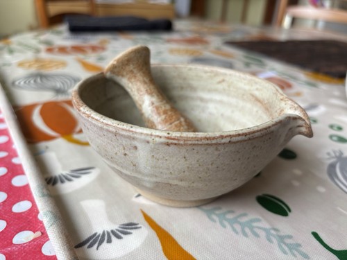 Pestle and mortar - pestle,