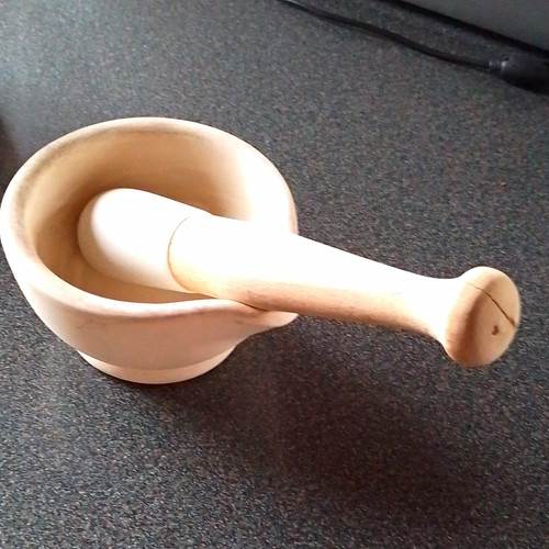Ceramic mortar pestle - mortar,