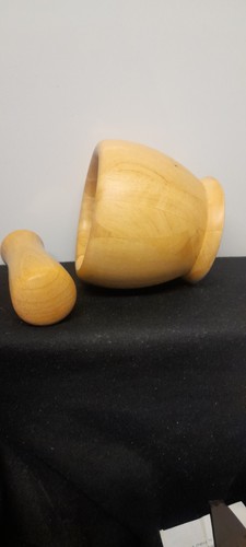 Natural wood pestle and - wood,