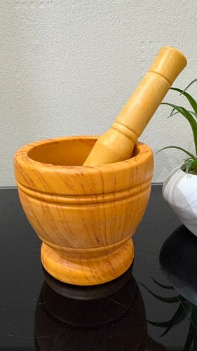 Plastic mortar and - mortar, set