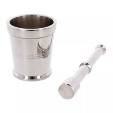Pestle and Mortar Set  Steel