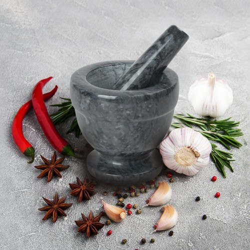 Pestle and mortar set - pestle,