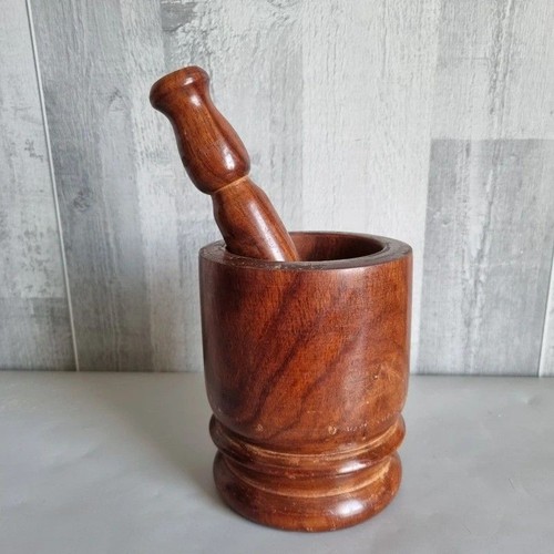 Vintage carved chunky - vintage, wooden