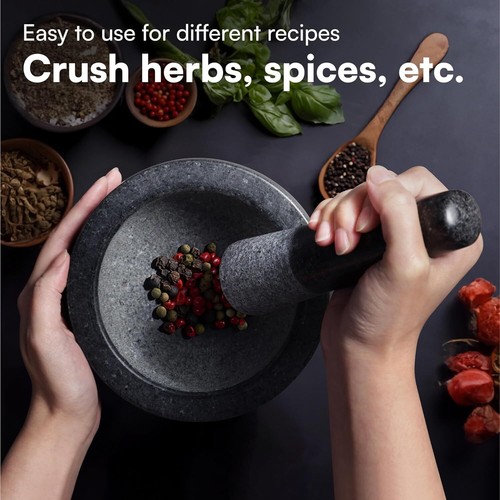 Large pestle and mortar - pestle,