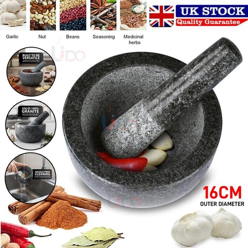 16cm large pestle mortar set - large,