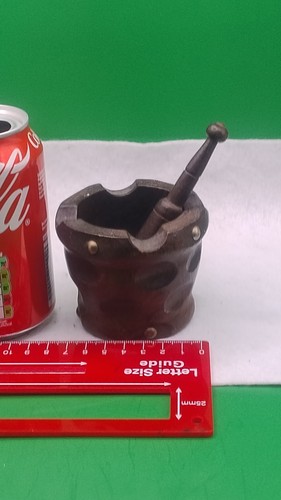 Vintage wooden pestle and - pestle,