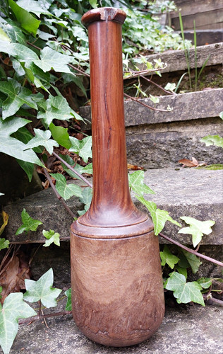 Large victorian turned - victorian, lignum