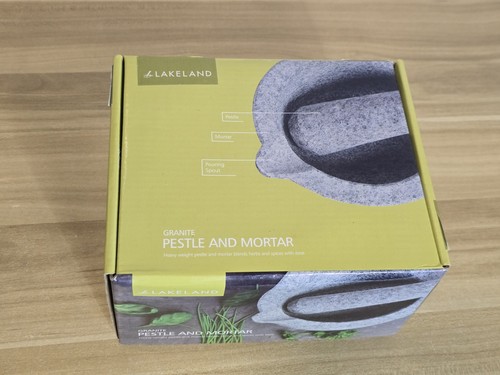 Large granite pestle and - pestle,