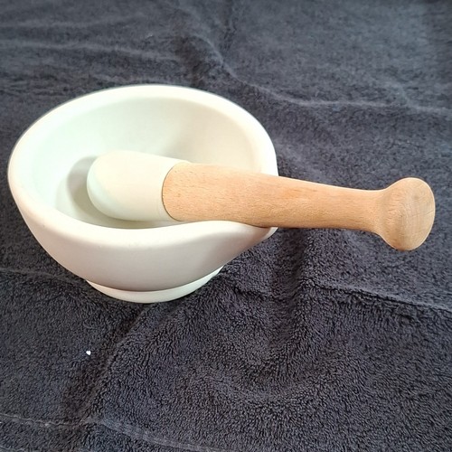 Vitrified porcelaine mortar - mortar, &