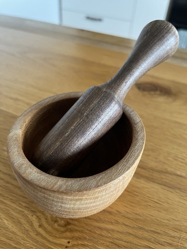 Wych elm wood pestle - elm,
