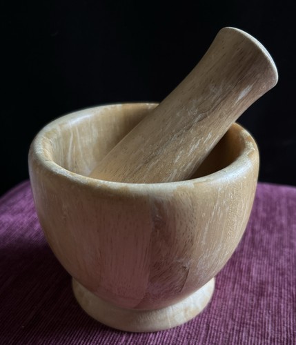 Vintage solid curved hand - solid,