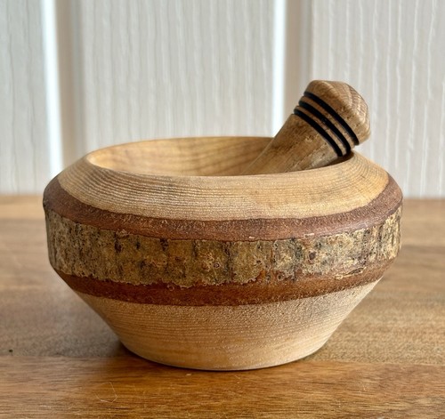 Hand made carved - carved, wooden