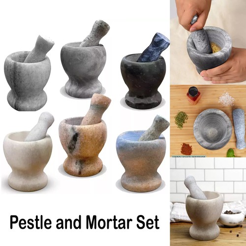 Granite pestle mortar sets - mortar,