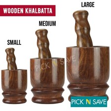 Wooden Mortar / Pestle Set
