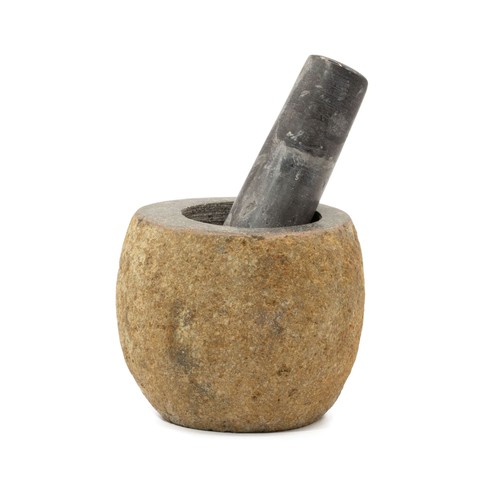 Natural riverstone pestle - natural,