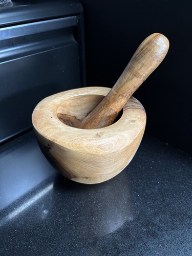 Vintage hand carved wooden - hand-carved,