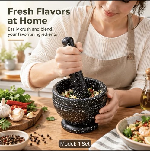1set mortar and - pestle, set