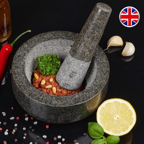 Large granite pestle mortar - large,