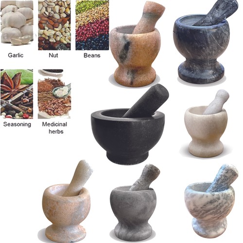 Pestle and mortar - pestle, set